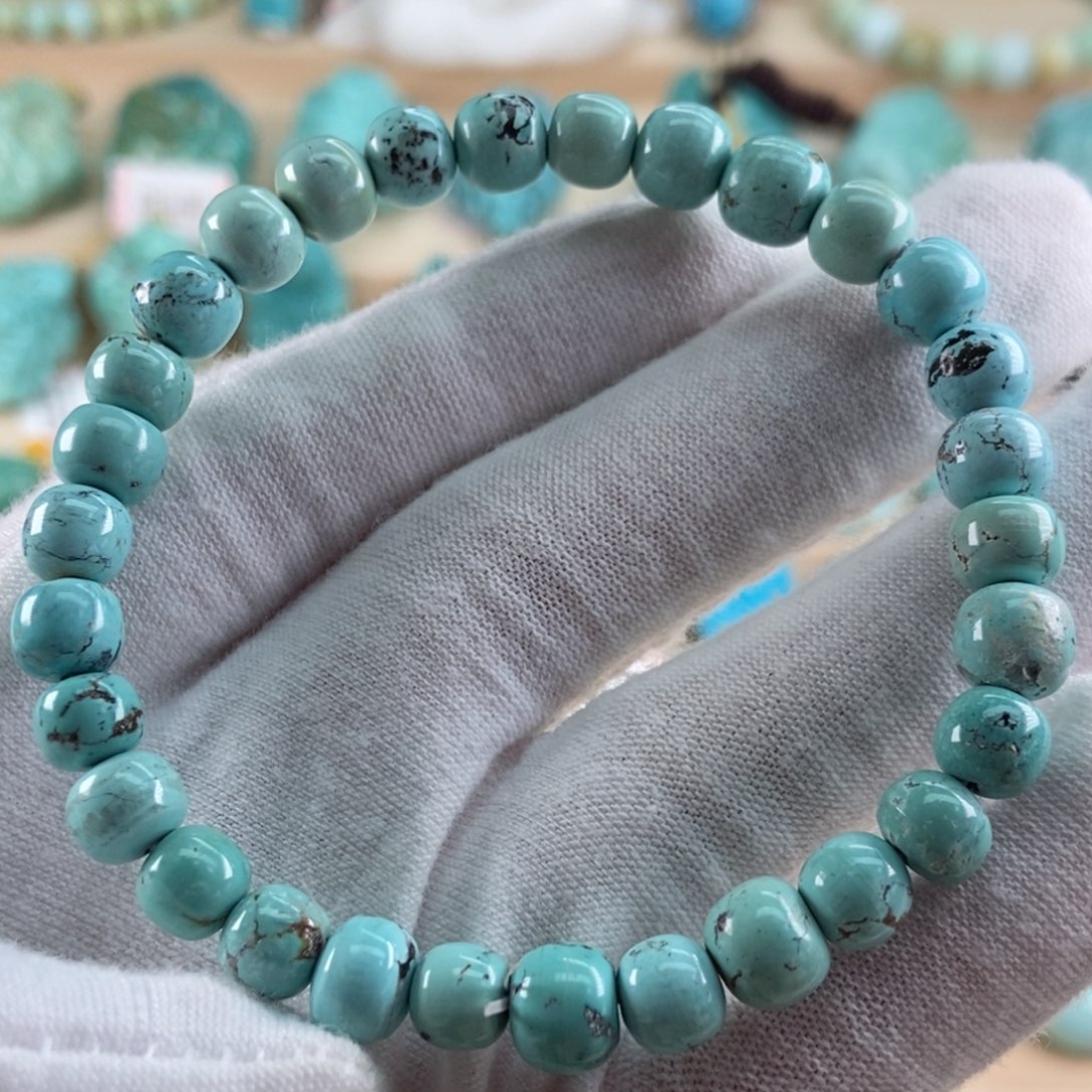 绿松石珠宝奇石未镶嵌