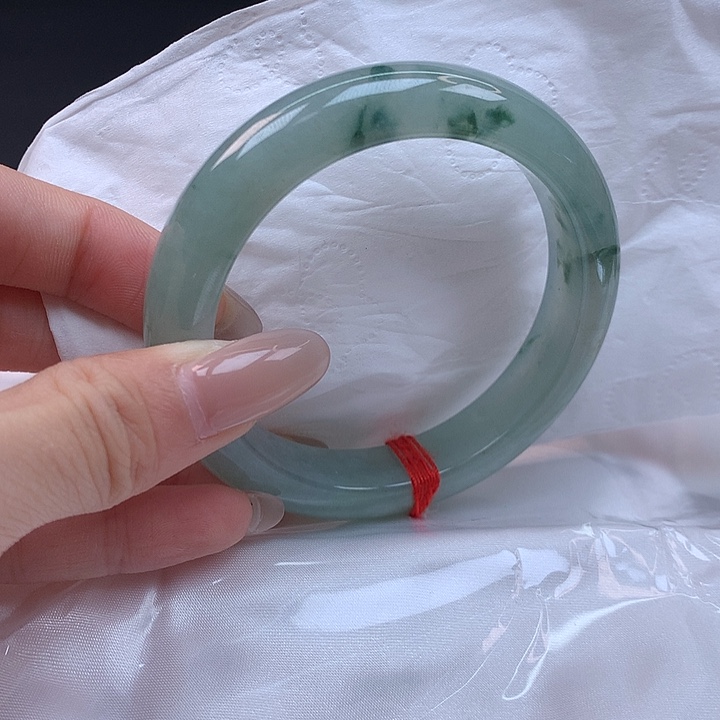 翡翠未镶嵌手镯56