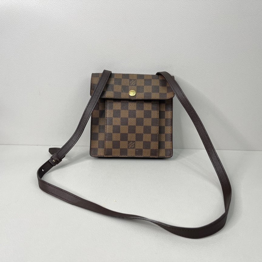 95新 LouisVuitton/路易威登  LV路易威登棋盘格斜挎包 5926