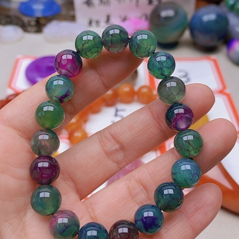 【闪购商品】未镶嵌玛瑙/玉髓珠宝半成品绿*