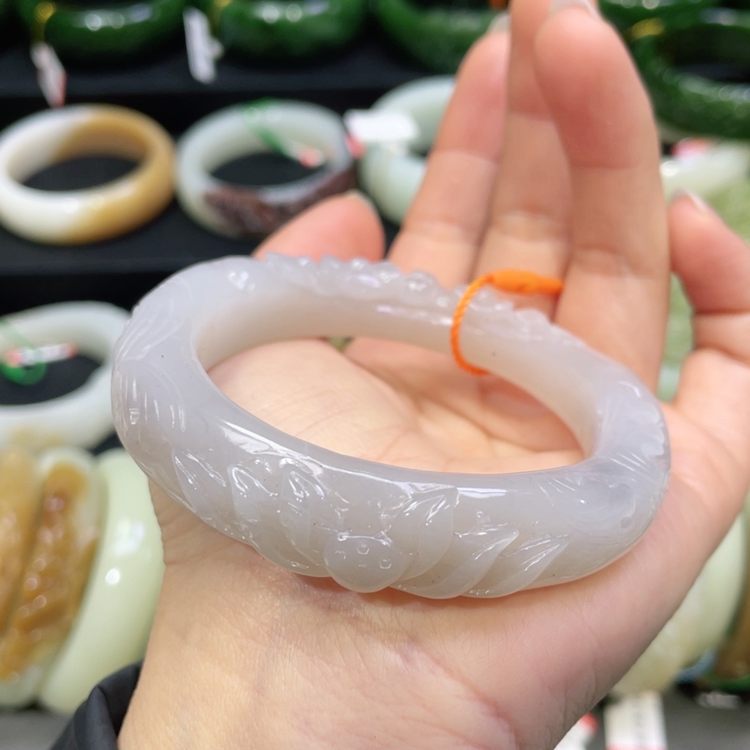 未镶嵌手镯和田玉66