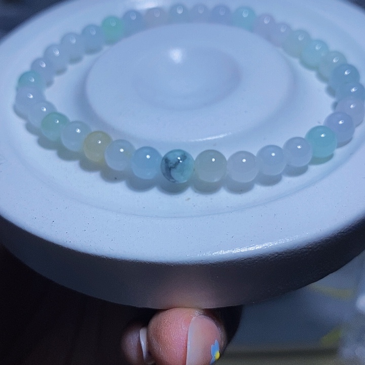 未镶嵌手串翡翠天然缅甸A货翡翠5.6