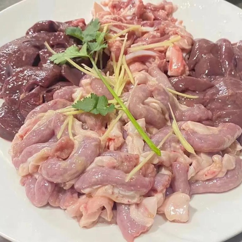 （猪杂 ）贵州高山熟食土黑猪