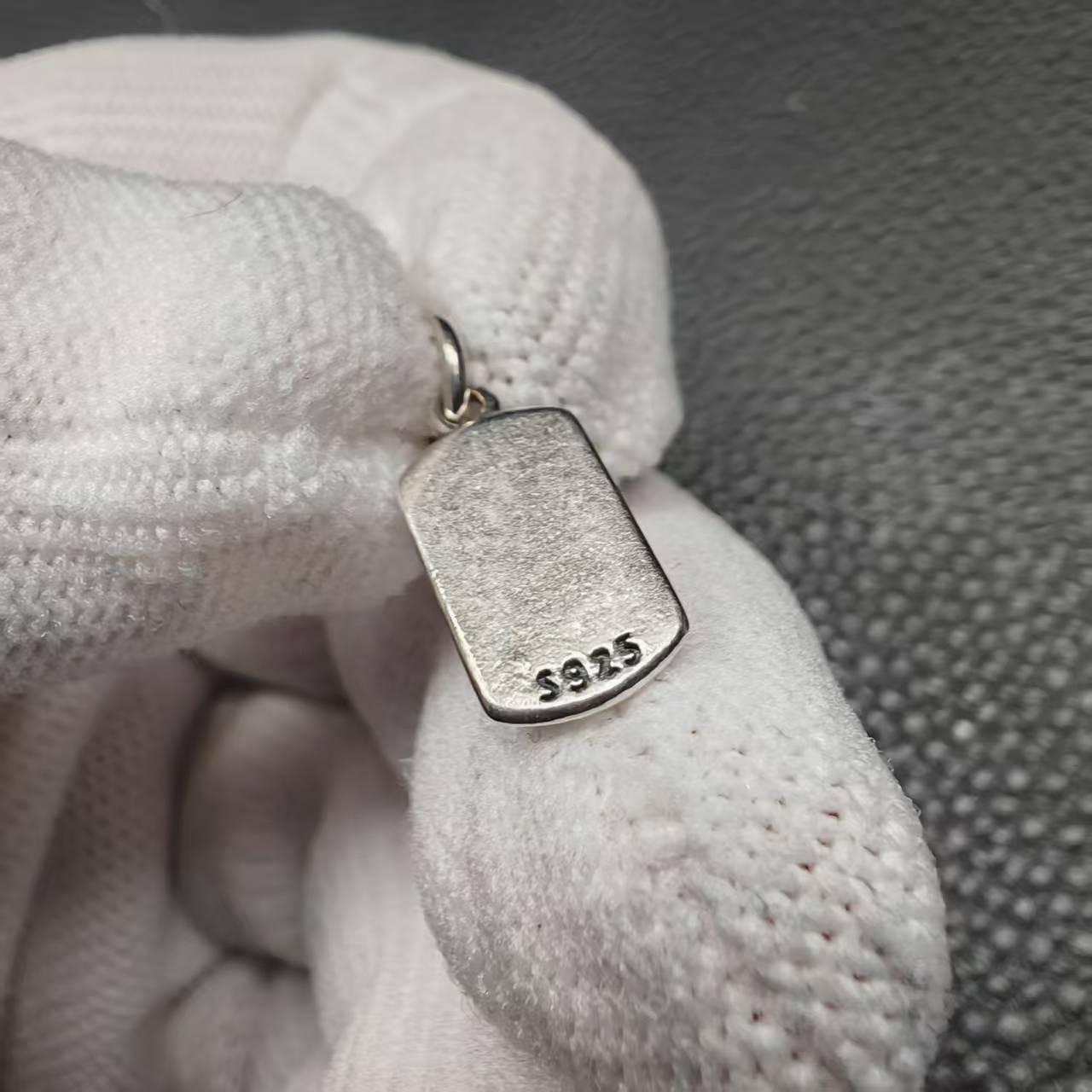 925银银制品 银无事牌侧挂一个《小鱼文玩》106