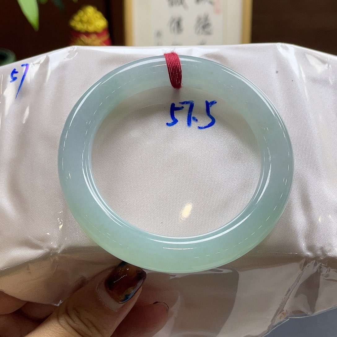 翡翠未镶嵌手镯25 号链接