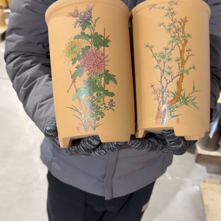紫砂花盆破损补发