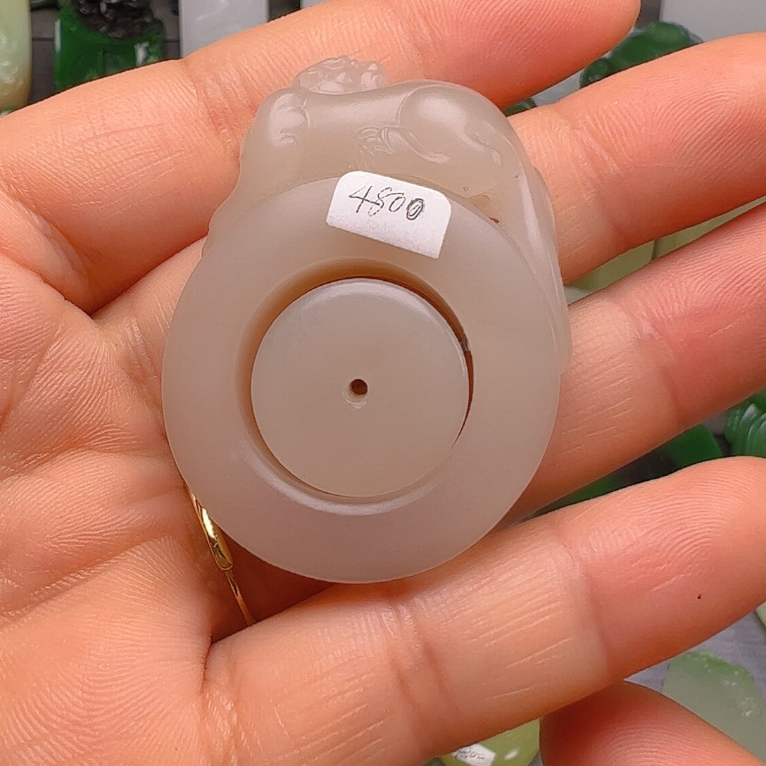 和田玉把件未镶嵌