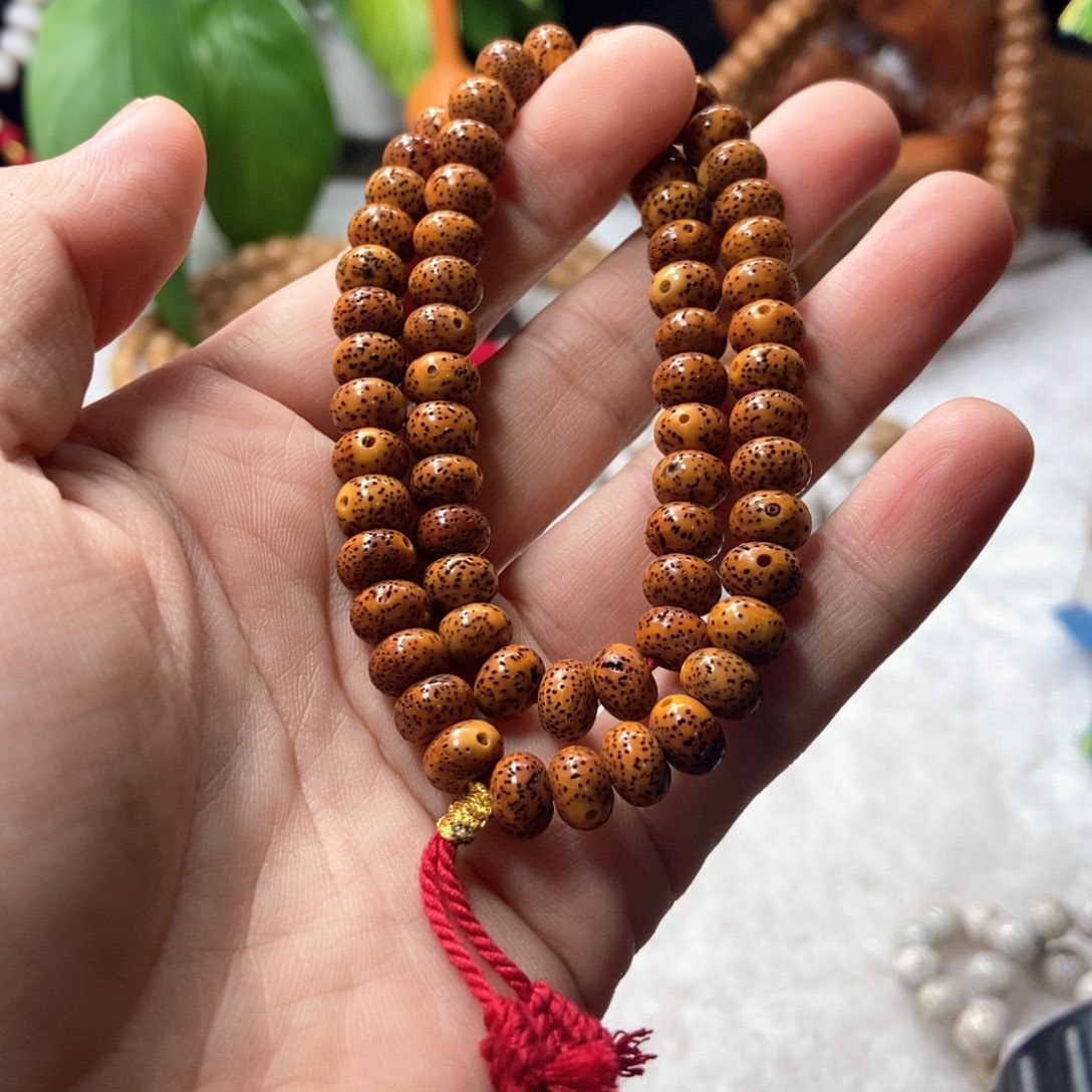 星月菩提吊坠6/8脱脂