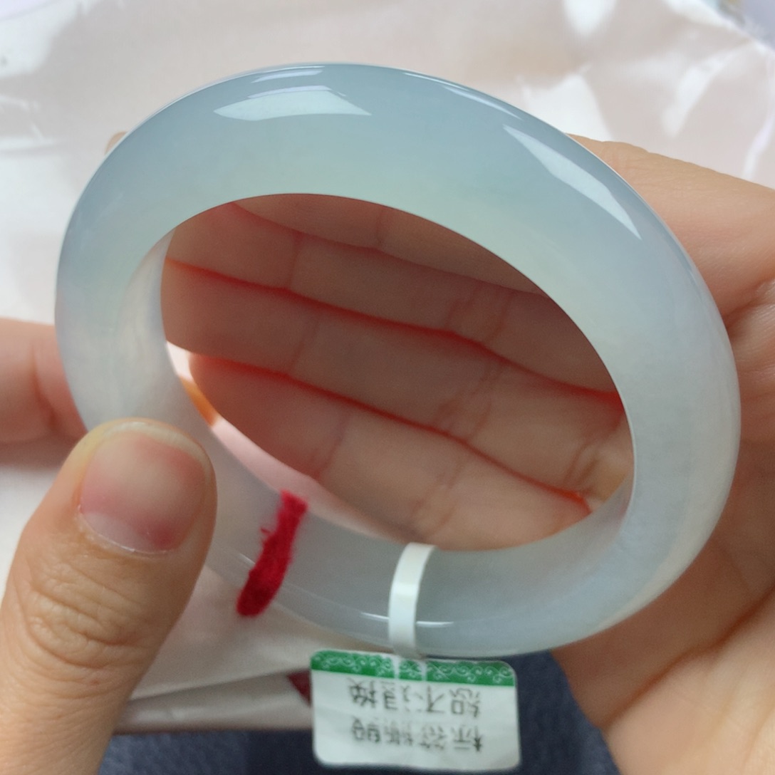 未镶嵌手镯翡翠缅甸天然翡翠A货54正