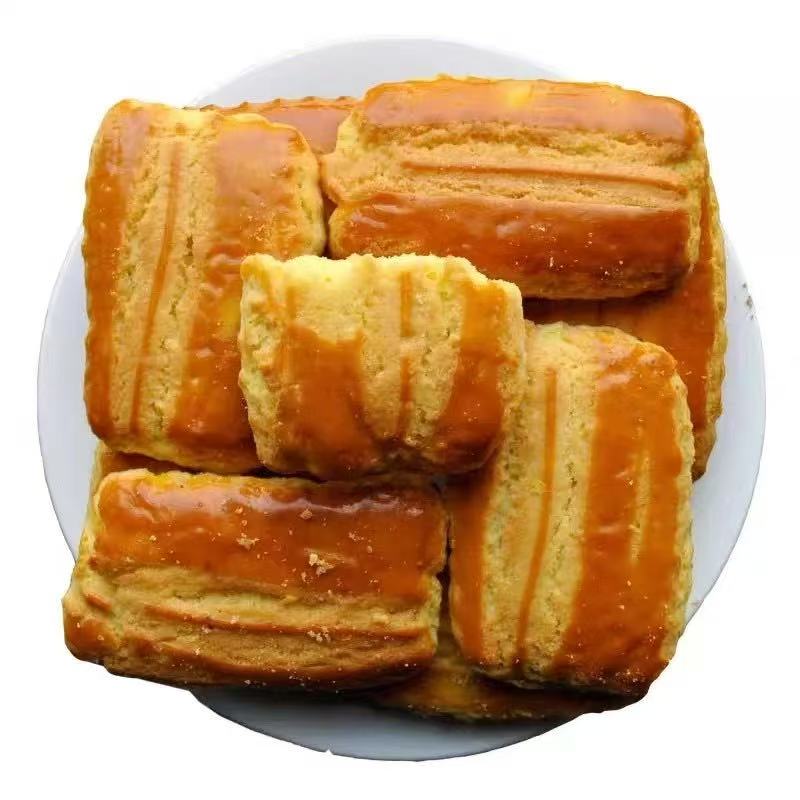 （菠萝大饼干）北三凯奇清真糕点传统工艺手工制作怀旧办公室零食