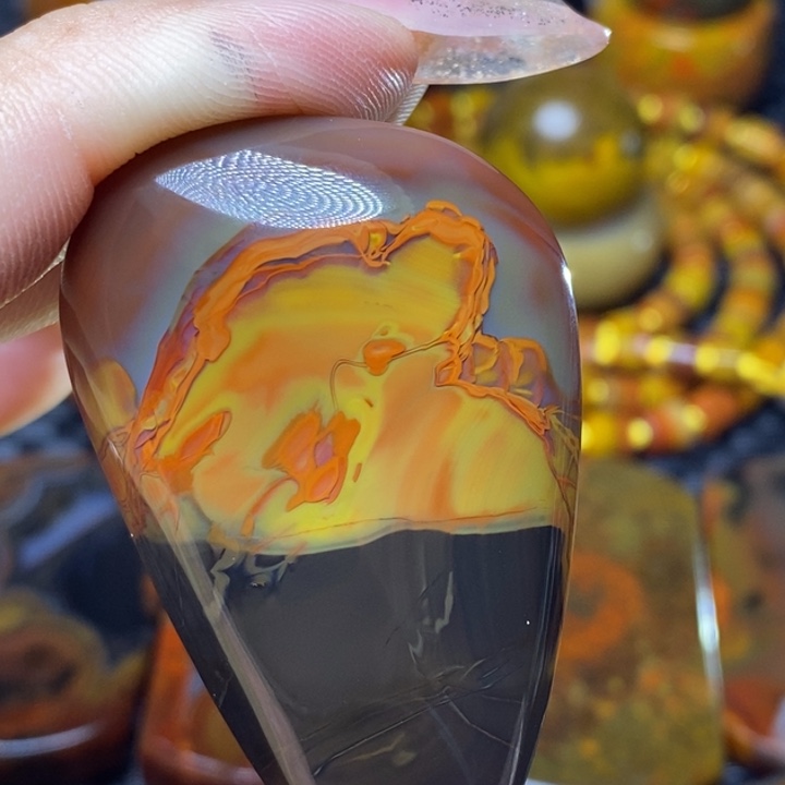 玛瑙/玉髓颈饰未镶嵌维*