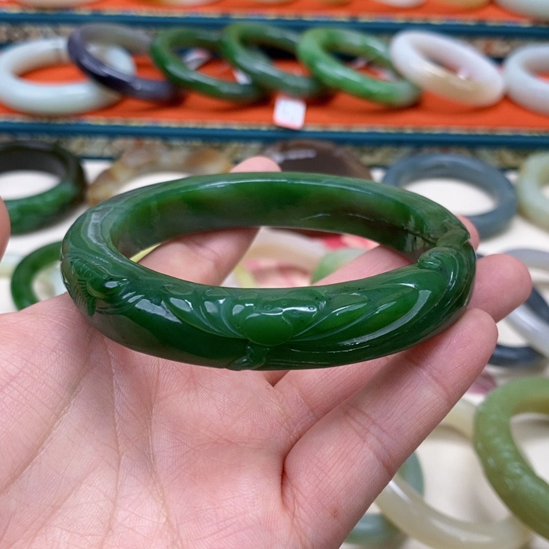 和田玉手镯65.7未镶嵌