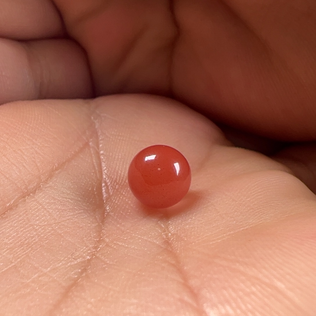 南红玛瑙圆珠8.6未镶嵌