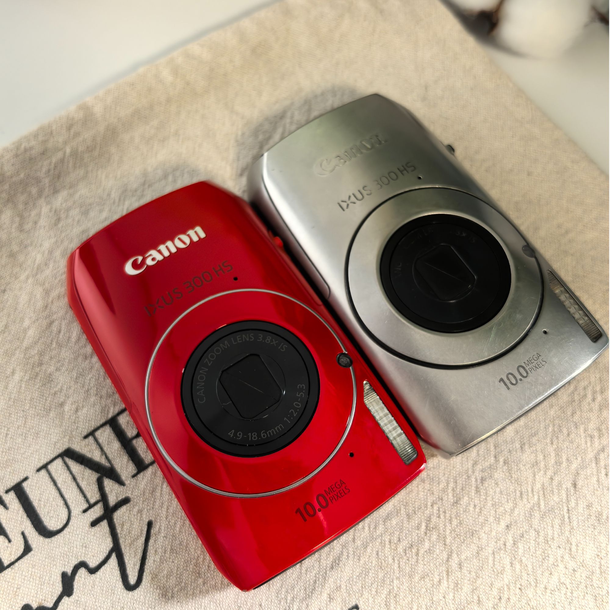 95新 Canon/佳能 IXUS300网红数码相机冷白皮氛围感no退no换白色