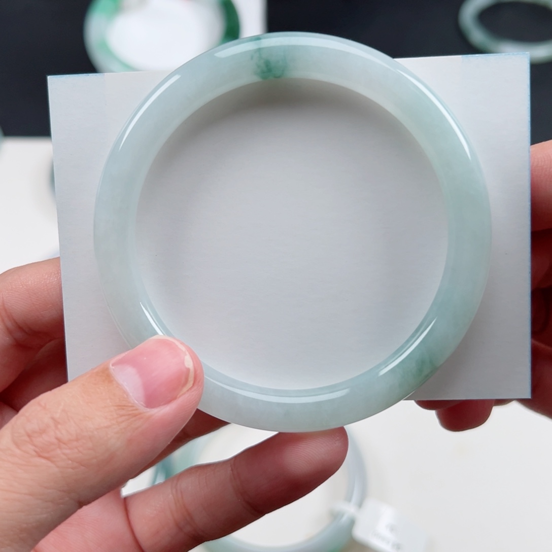 未镶嵌手镯翡翠58.3*7.6*8.0