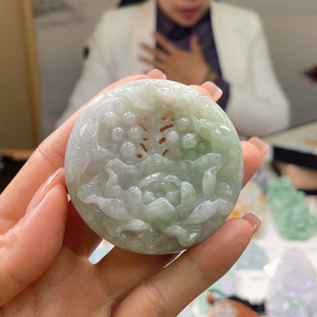 翡翠吊坠(不含链)未镶嵌