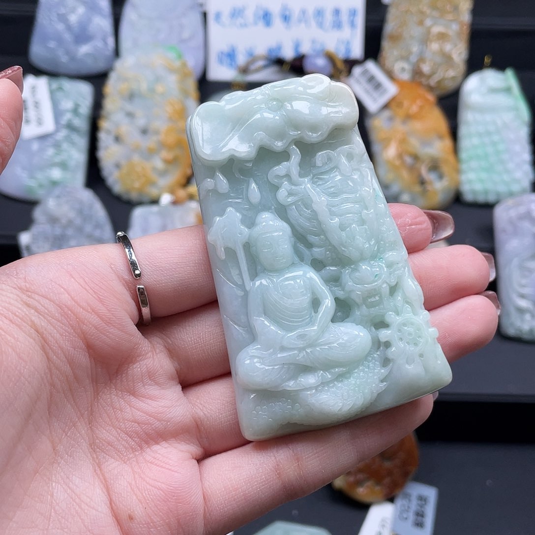 翡翠吊坠(不含链)未镶嵌