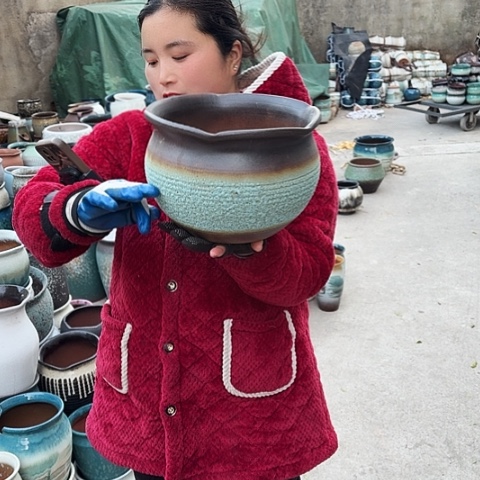 口25高18盆子盆子。 