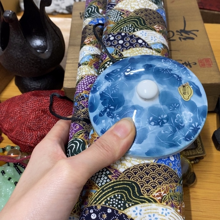 摆件中古工艺品一件