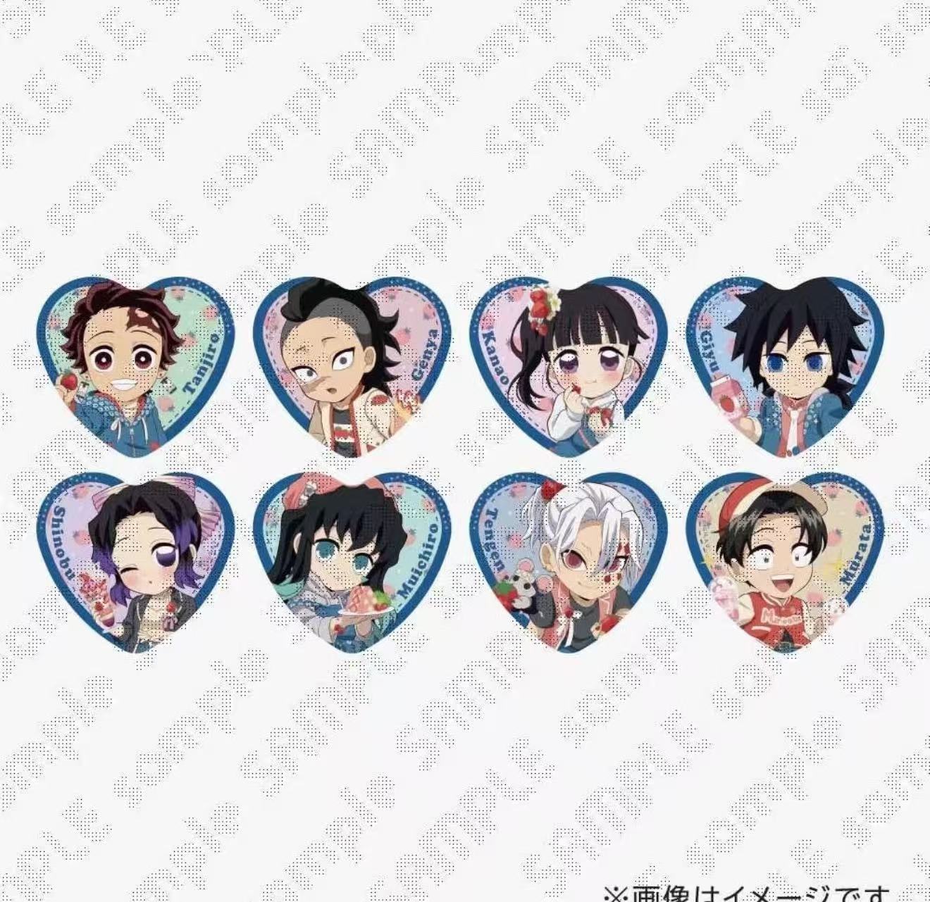 【鬼灭之刃】草莓节  吧唧 盲盒  （正版默认代拆）