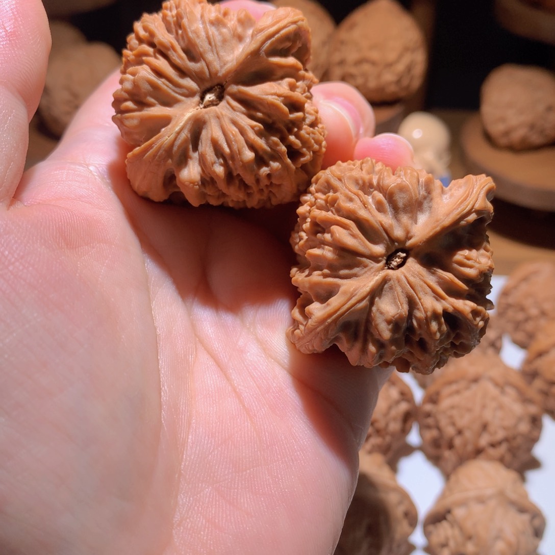 把件文玩核桃字*南疆石44