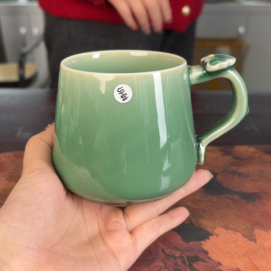 龙泉云间青瓷小米茶器