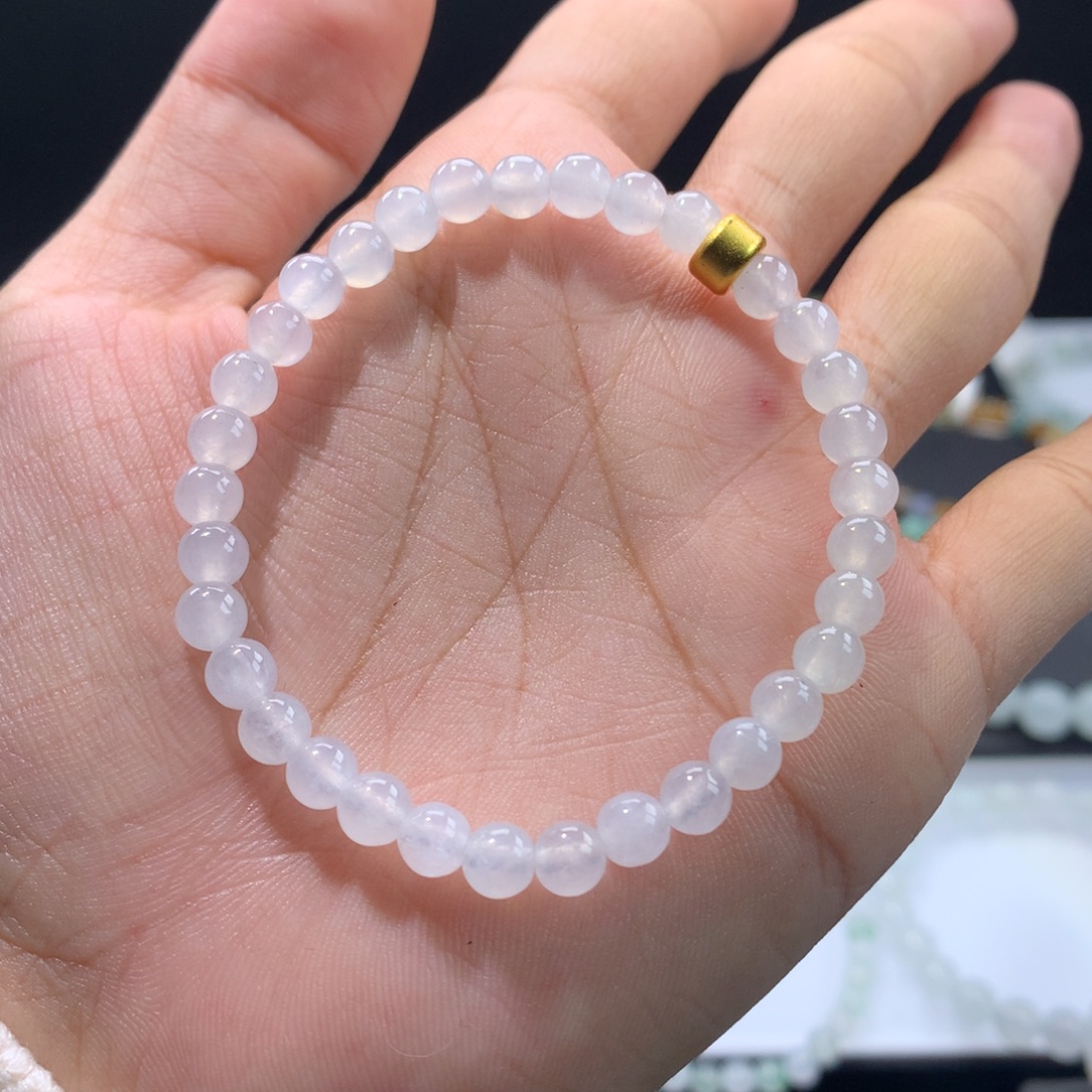 翡翠未镶嵌手链卡5