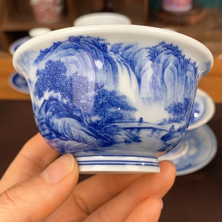 杯子景德镇陶瓷手工艺品