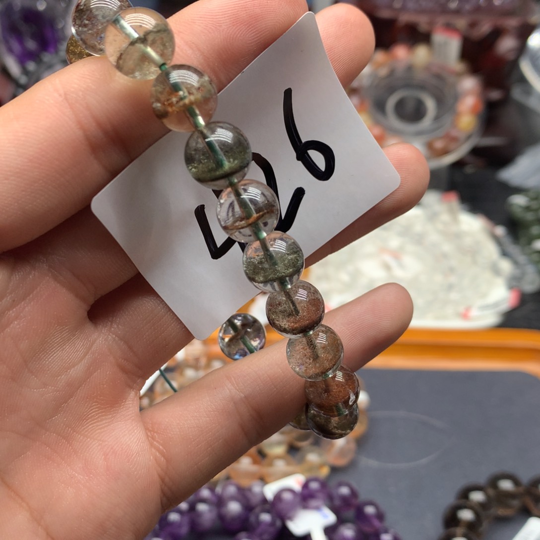 水晶手链未镶嵌天然