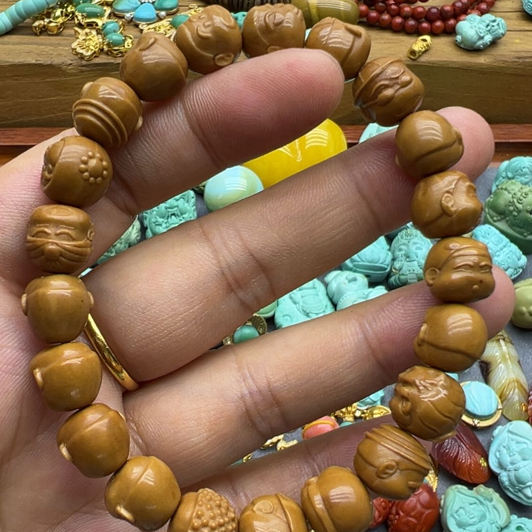 猴头核桃吊坠g****d27906480978