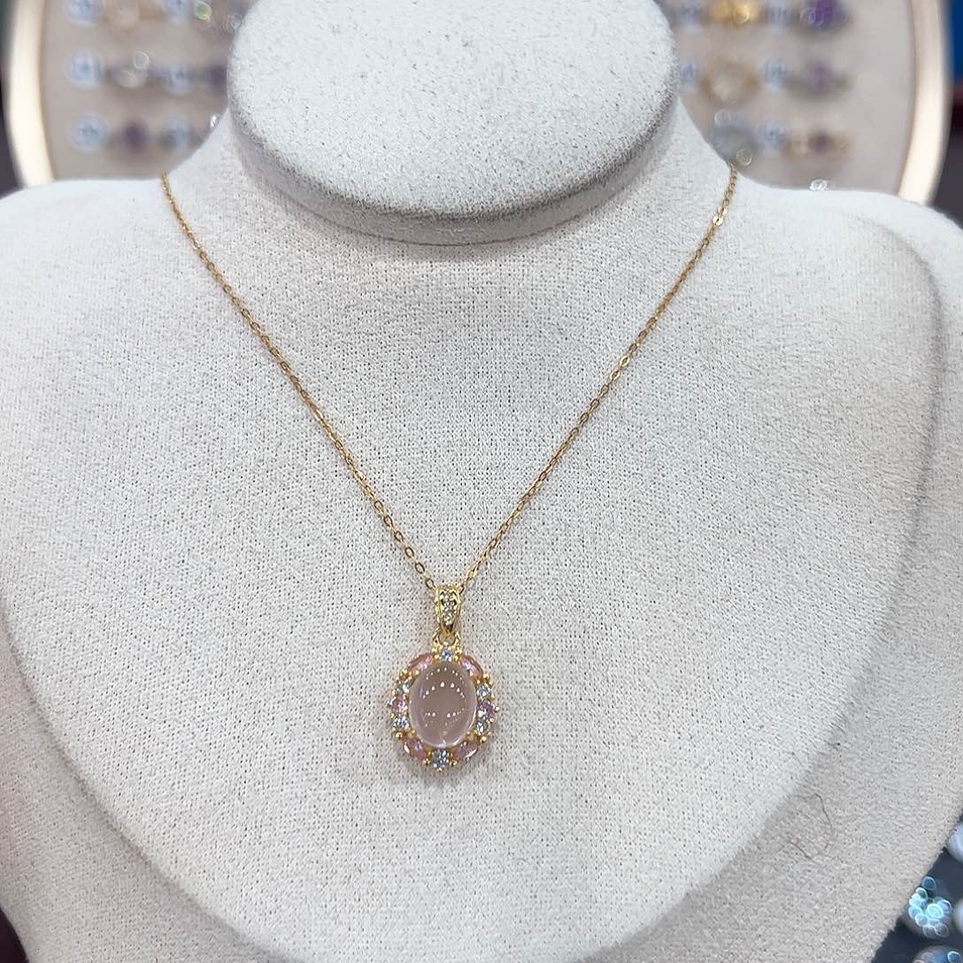 蛇纹石玉银S925镶嵌戒指