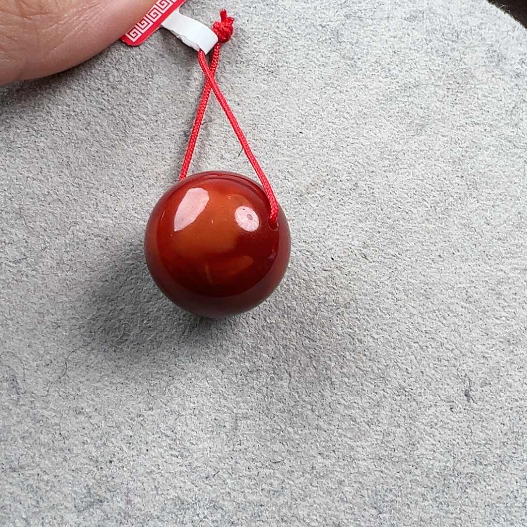 南红玛瑙锁骨珠未镶嵌c****&