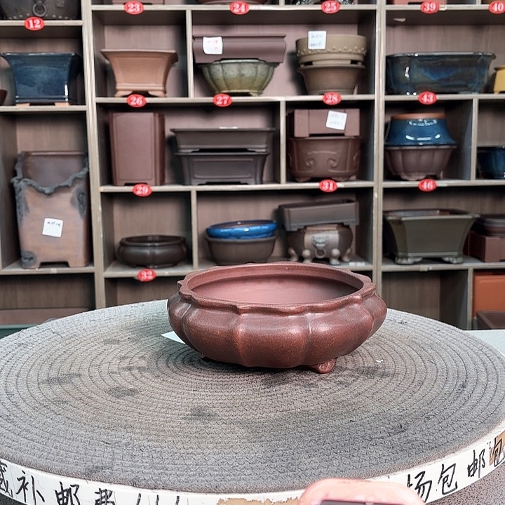 紫砂花盆紫砂的颜色和色彩