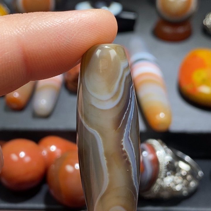 玛瑙/玉髓未镶嵌挂件