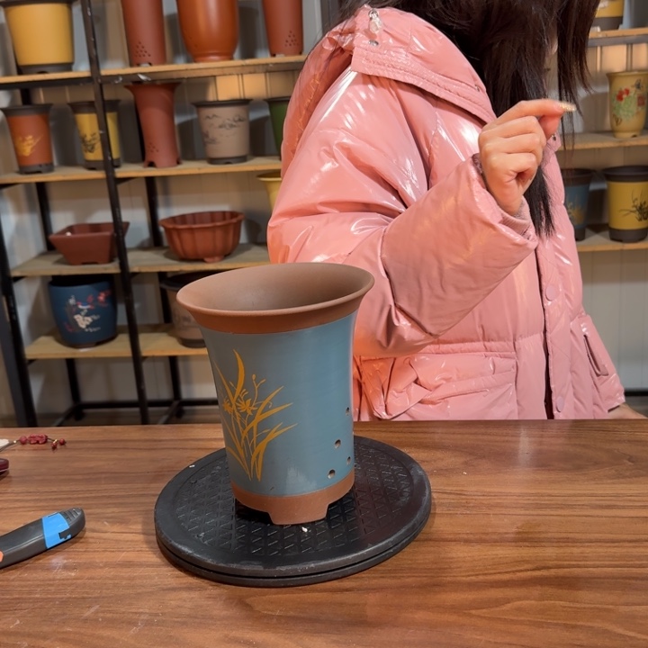 紫砂花盆紫砂花盆精品花盆