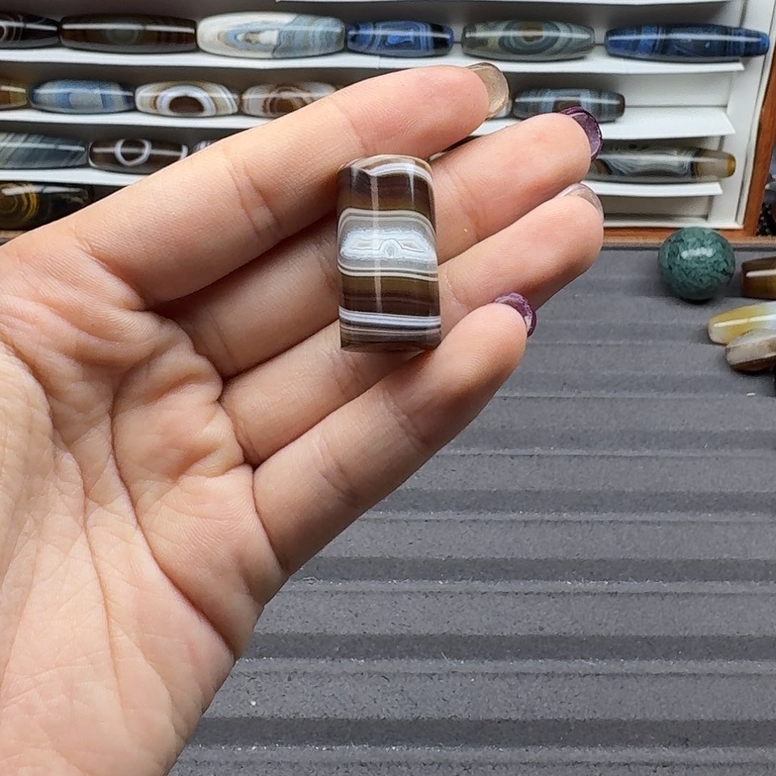 M***Y玛瑙/玉髓合金珠宝半成品瑕款