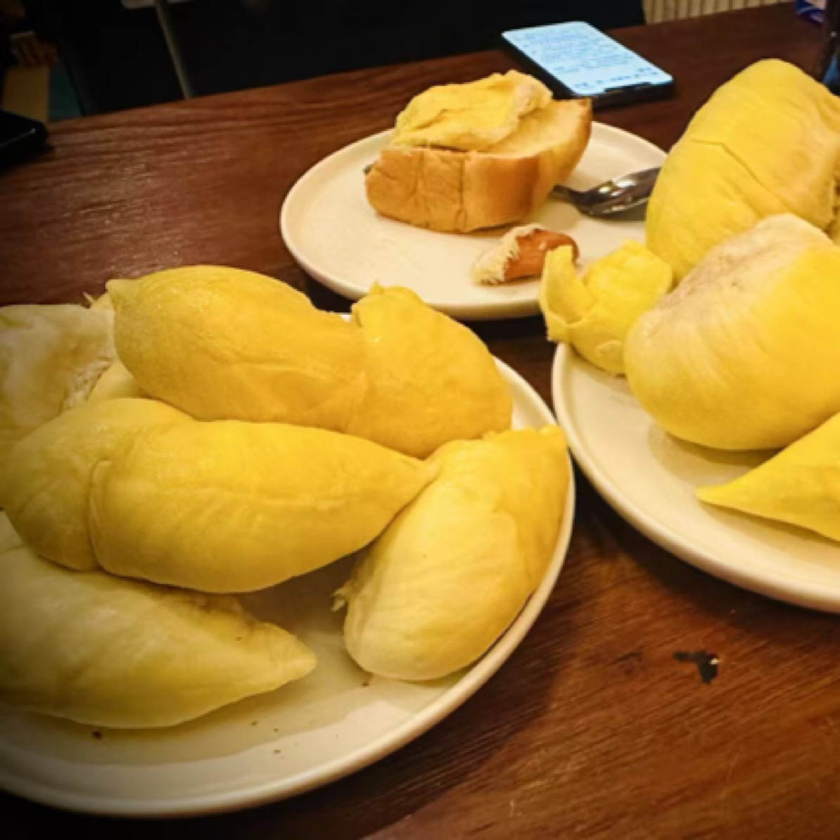 【软糯/专拍】【软糯金枕榴莲】鲜果现扒一果一重～核小肉多～新鲜榴莲同城金枕泰国