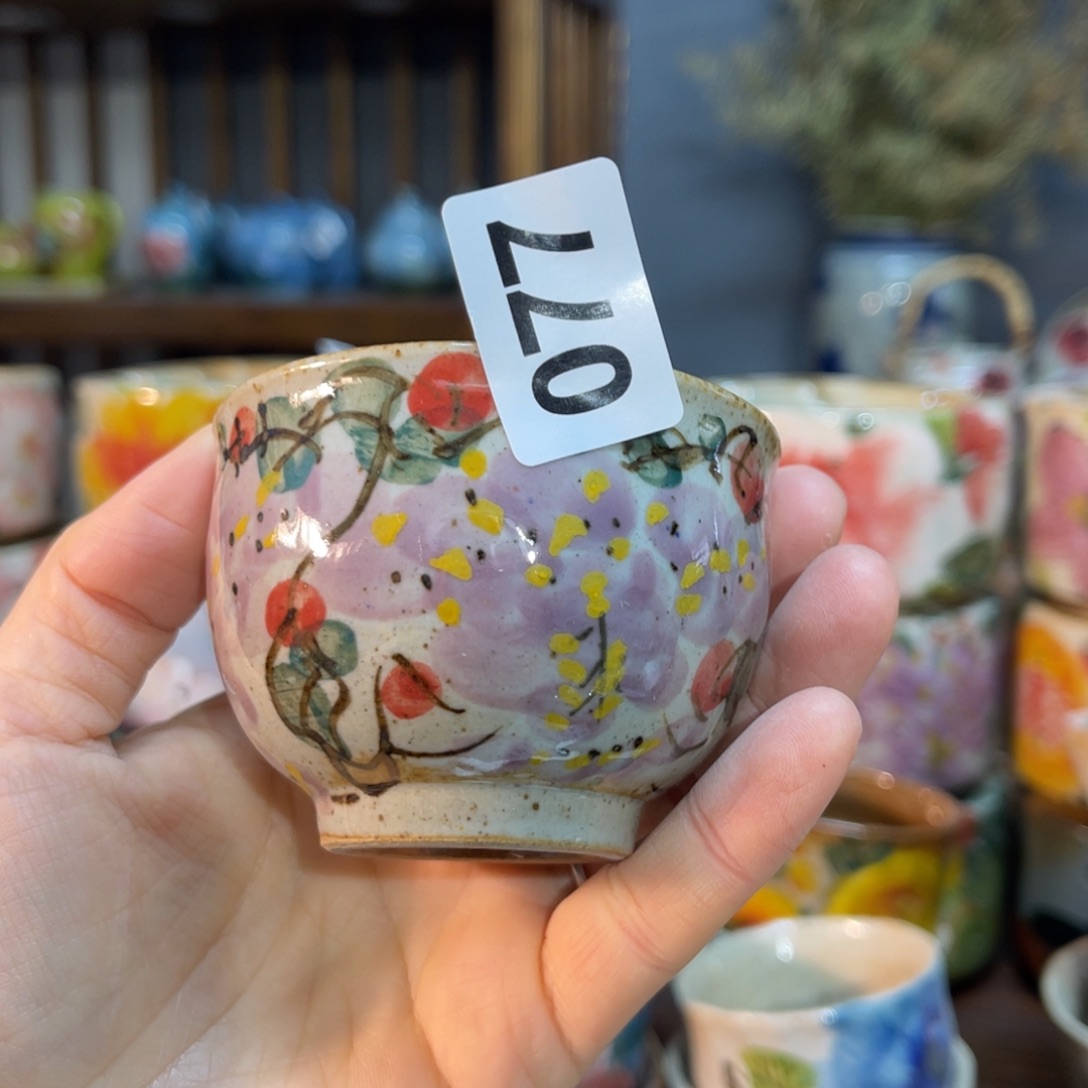 杯素浅陶瓷手工手绘