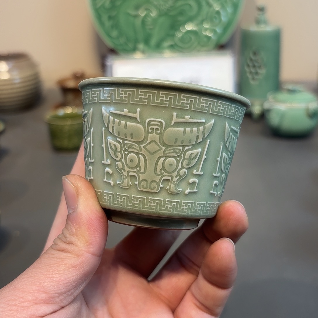 瓷片龙泉青瓷福利青瓷