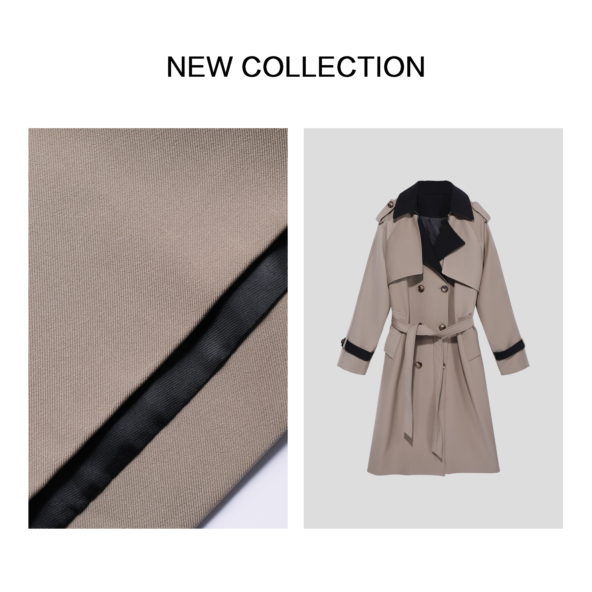 【小依专享】F1F36018B 春季新款防风透气风衣 舒适自在-6018