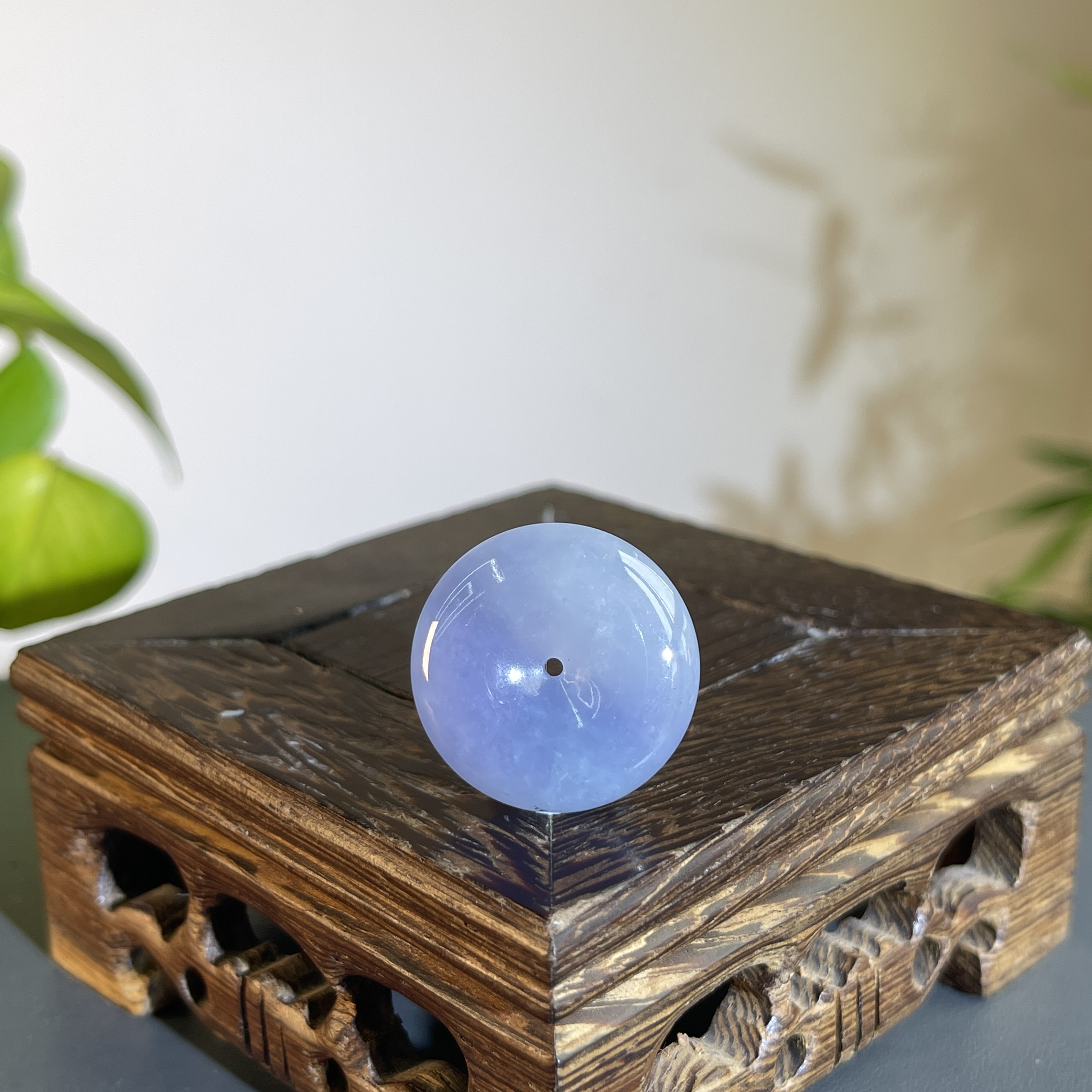 JCB27-248 天然缅甸A货翡翠 平安扣