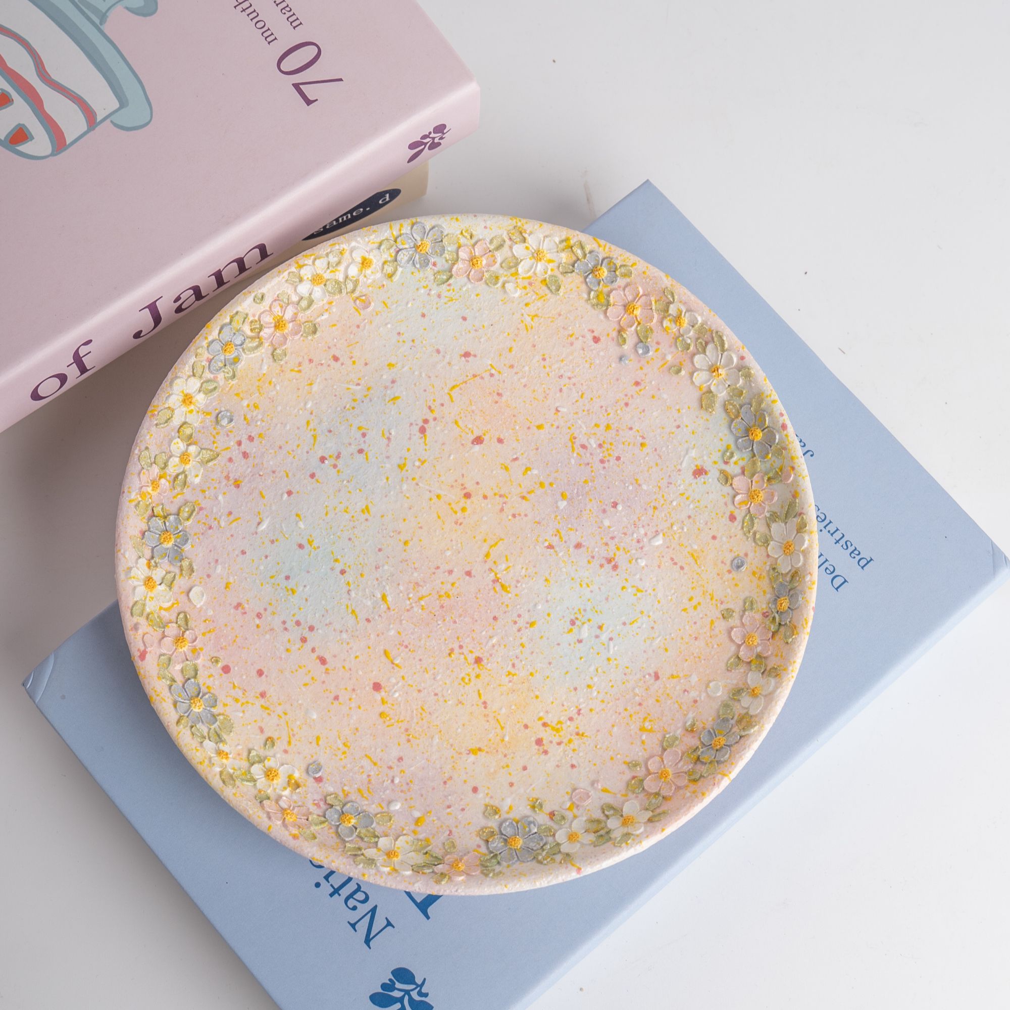 阿瑶 | 花日集系列油画小花陶瓷