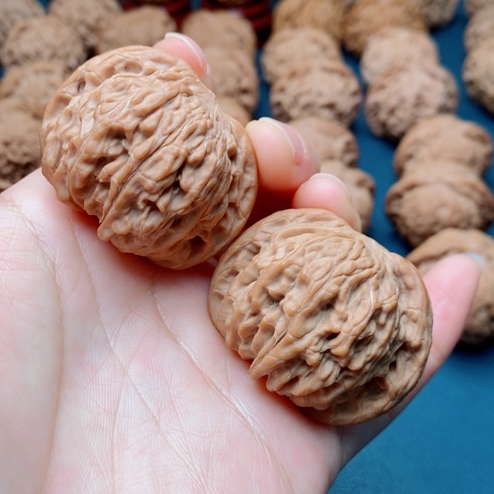 文玩核桃把件磨盘42