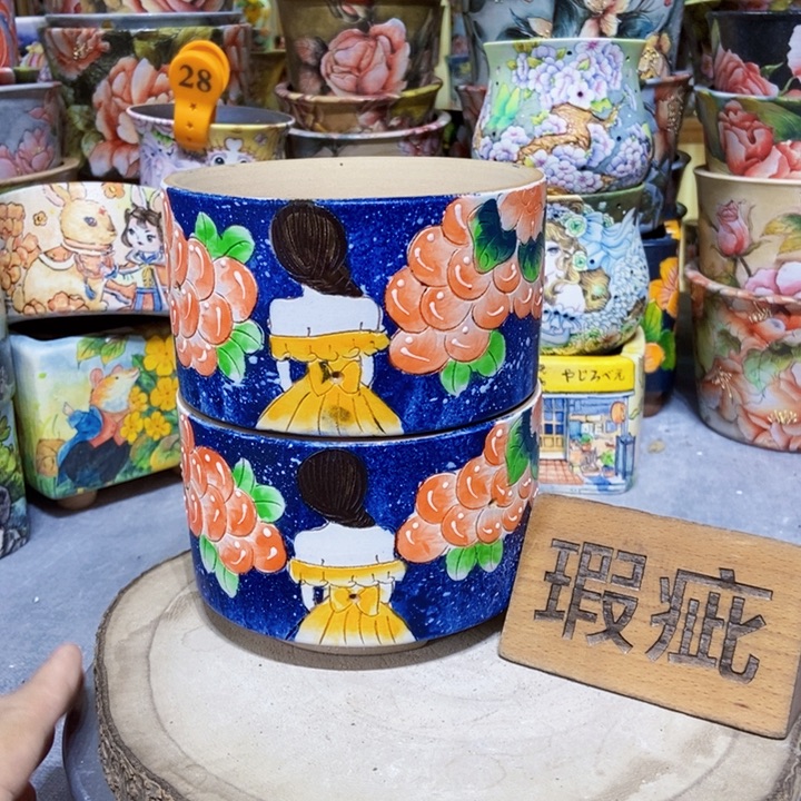 景德镇艺术手绘作品