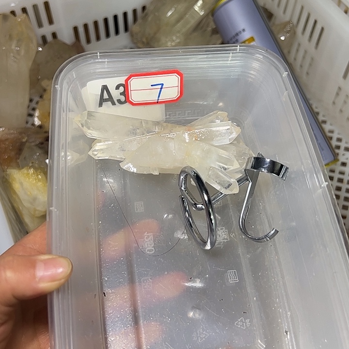 正***思珠宝半成品水晶未镶嵌