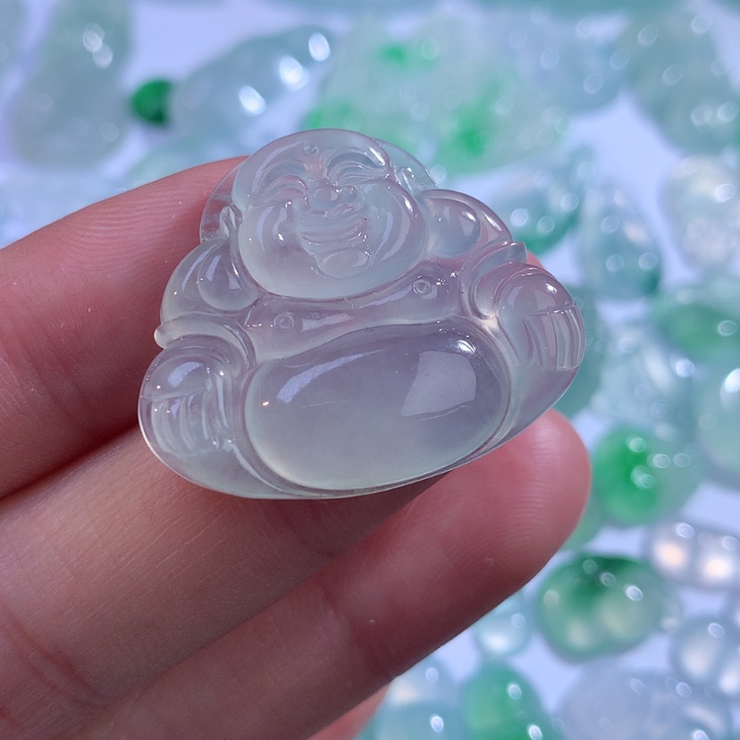 【闪购商品】翡翠颈饰未镶嵌缅甸A货翡翠