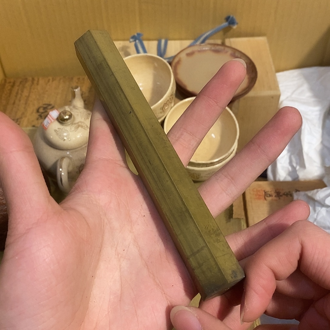 黄铜小六古美术工艺品