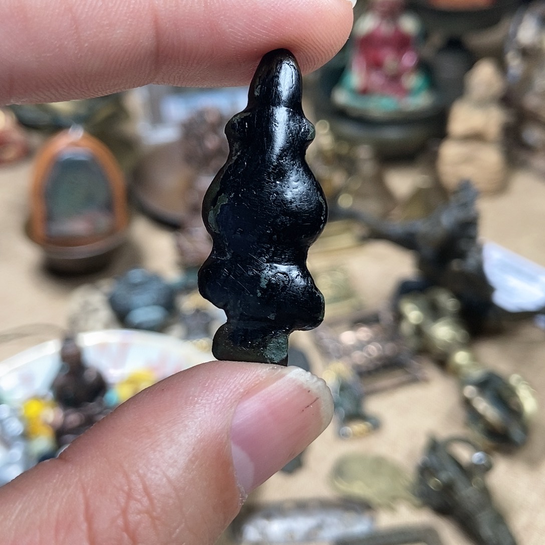 嘿****天铁 摩尼宝 黑漆古