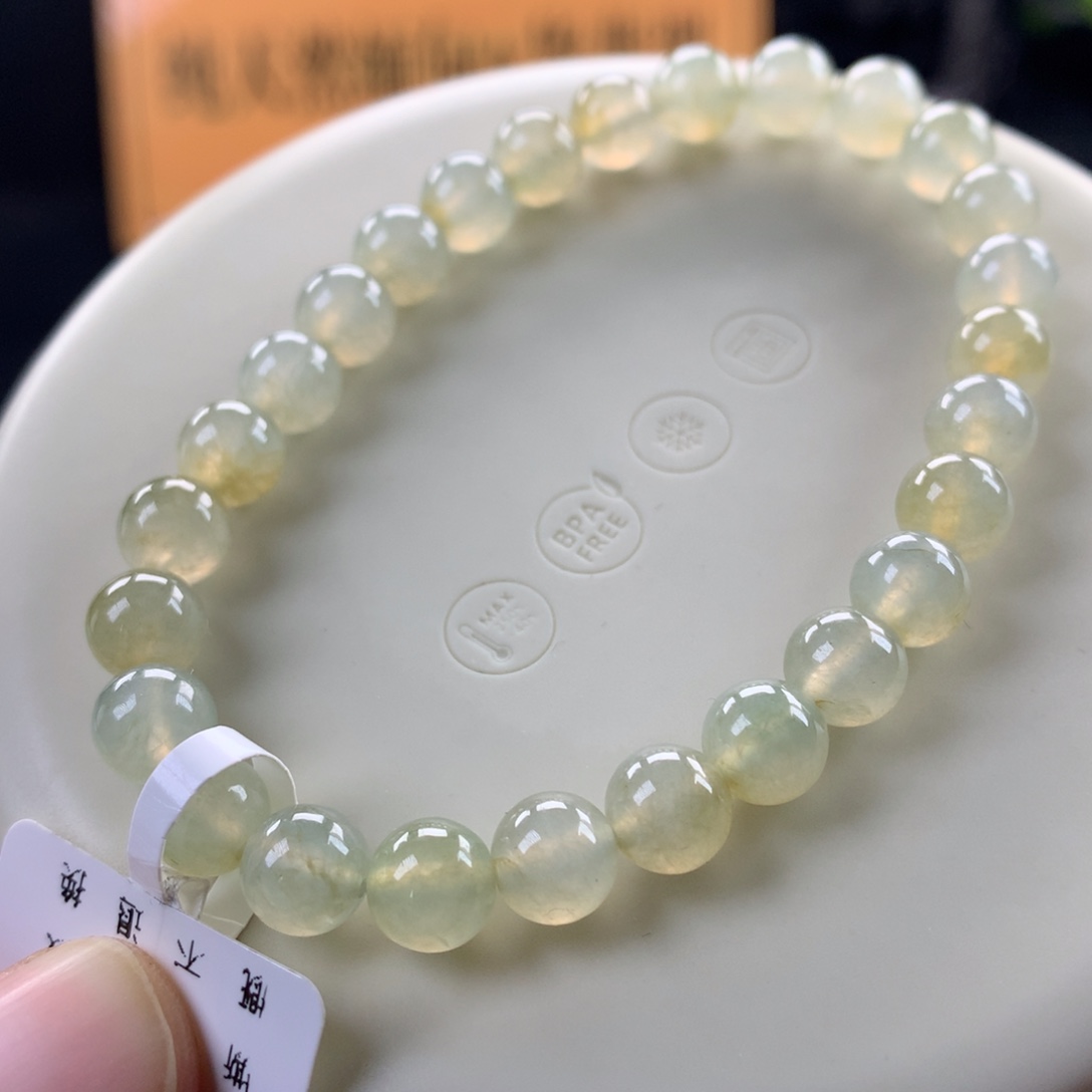 翡翠未镶嵌手链卡7