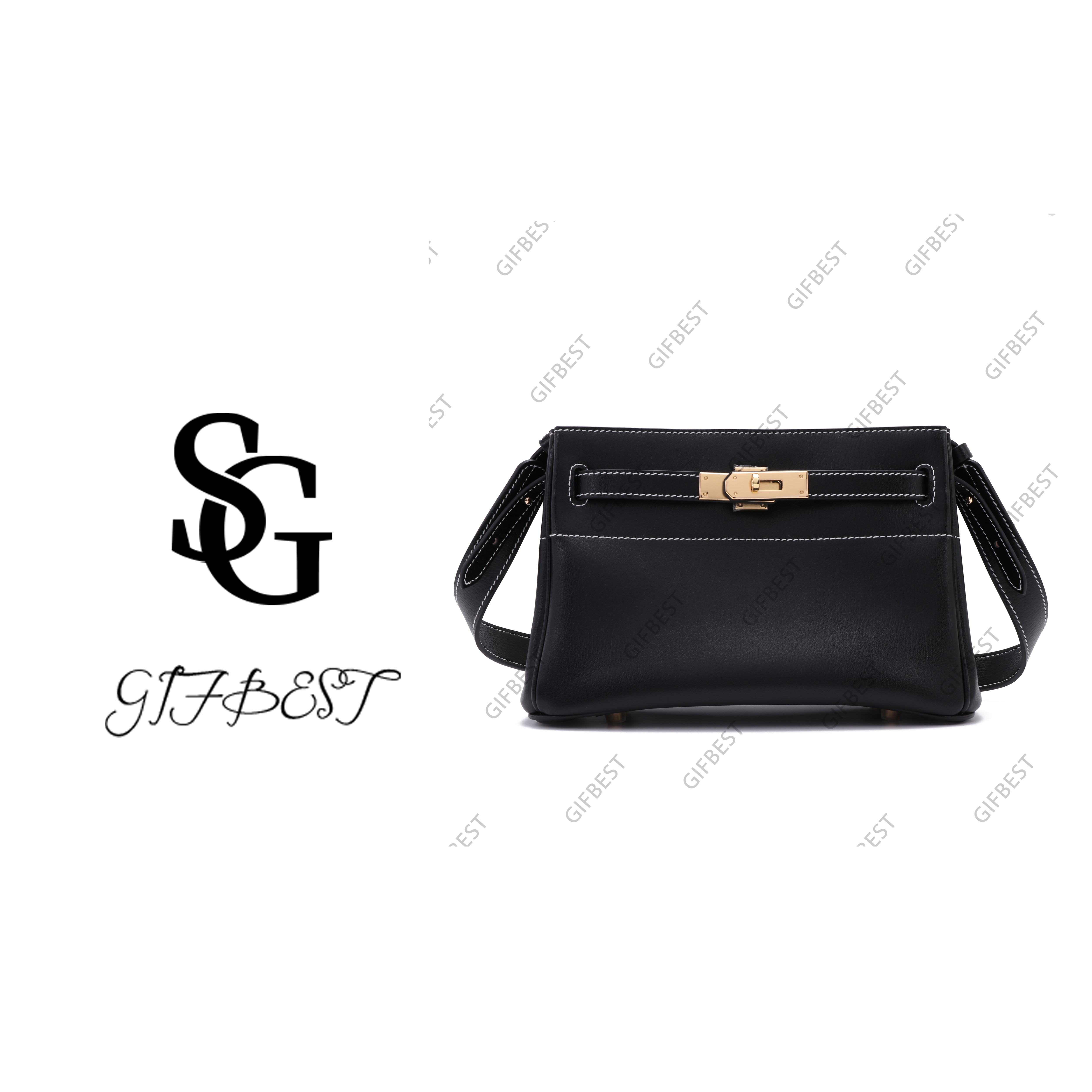 【尺寸：25*10*17】XUE-Y原创设计高定真皮手提斜挎女包915416